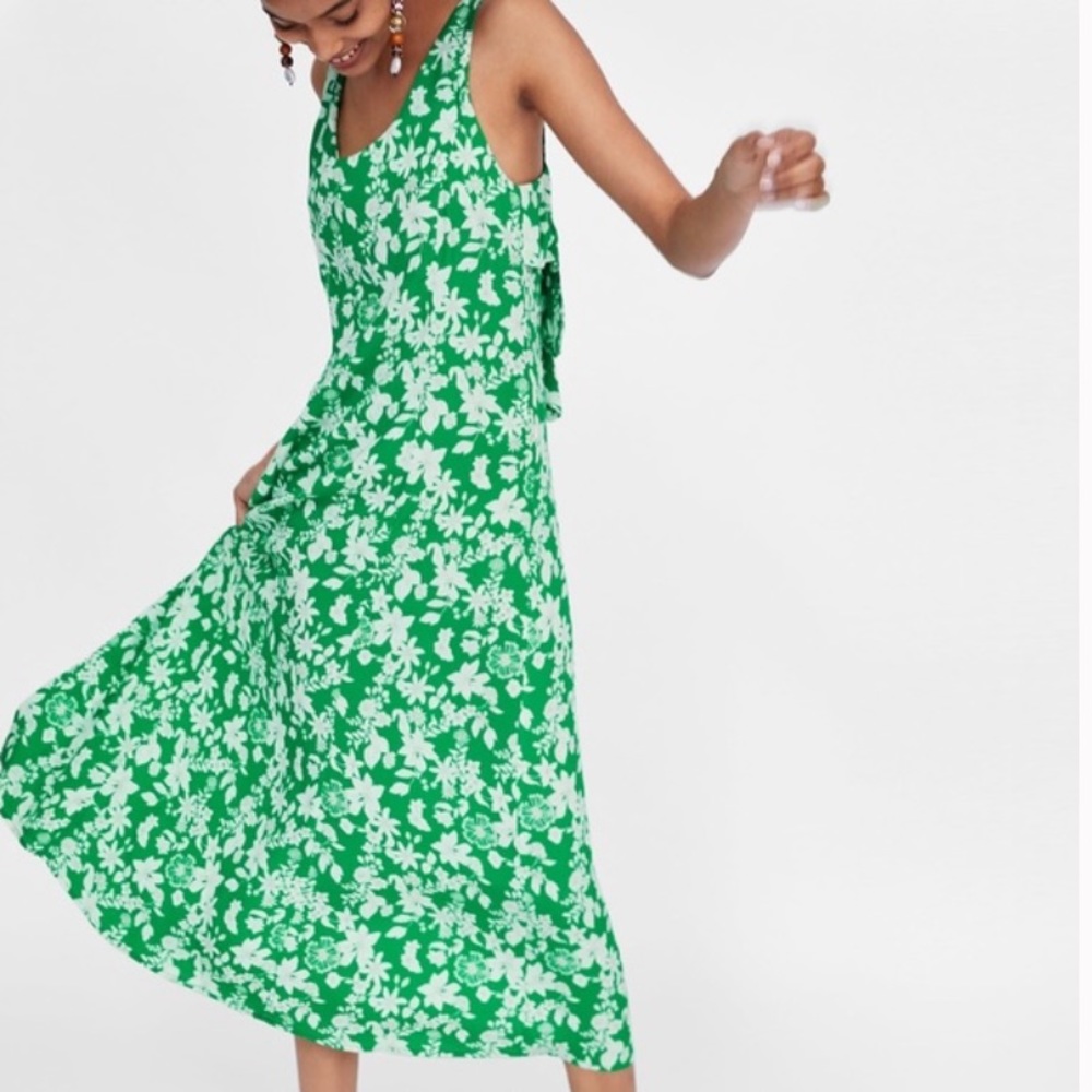ZARA midi dress